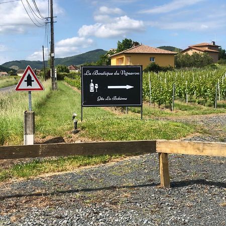 La Boheme, Gite De Charme Quincié-en-Beaujolais Exterior foto
